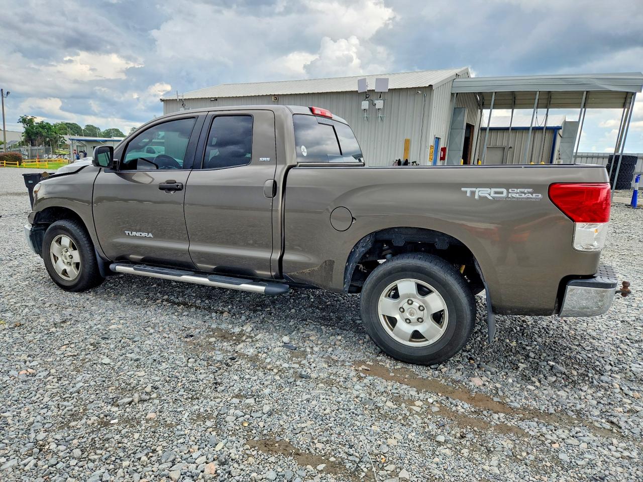 2010 Toyota Tundra Double Cab Sr5 Green vin: 5TFUM5F1XAX012684
