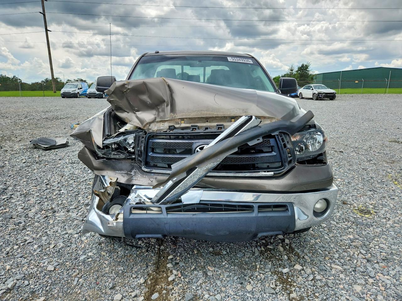 2010 Toyota Tundra Double Cab Sr5 Green vin: 5TFUM5F1XAX012684