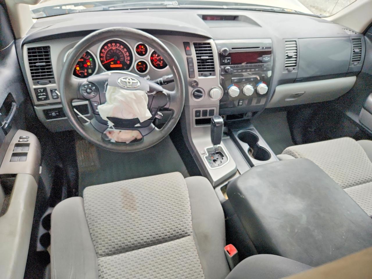 2010 Toyota Tundra Double Cab Sr5 Green vin: 5TFUM5F1XAX012684