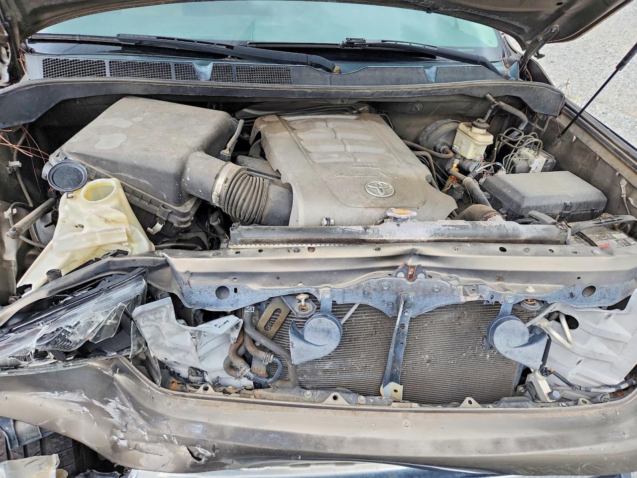 2010 Toyota Tundra Double Cab Sr5 Green vin: 5TFUM5F1XAX012684