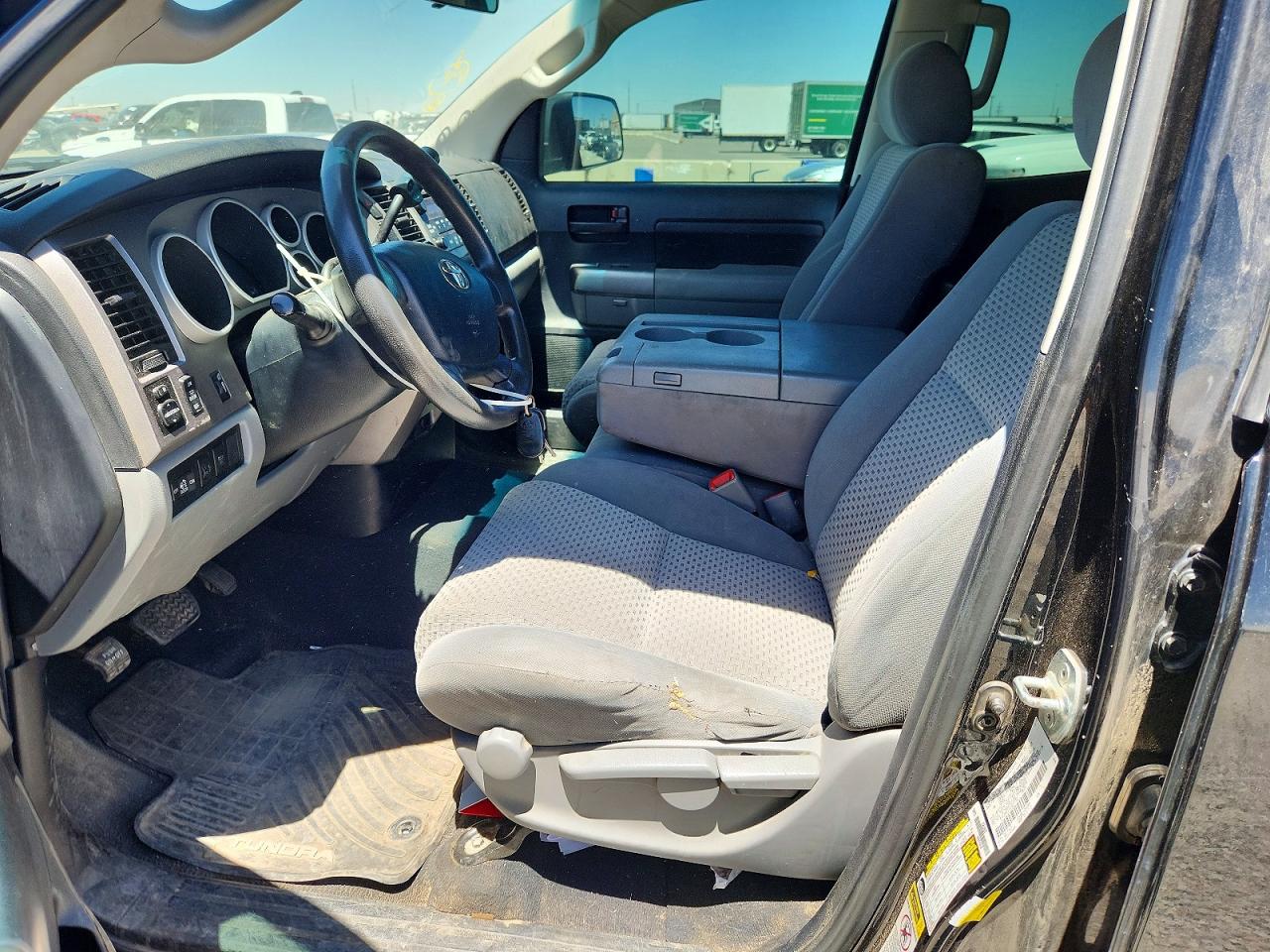 2012 Toyota Tundra Double Cab Sr5 Black vin: 5TFUM5F1XCX029732