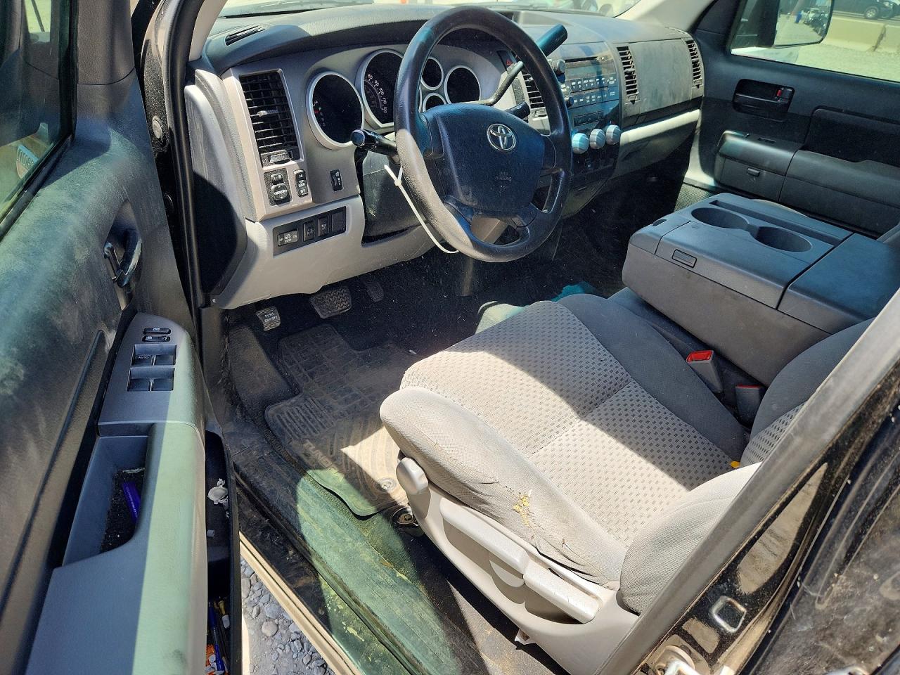 2012 Toyota Tundra Double Cab Sr5 Black vin: 5TFUM5F1XCX029732