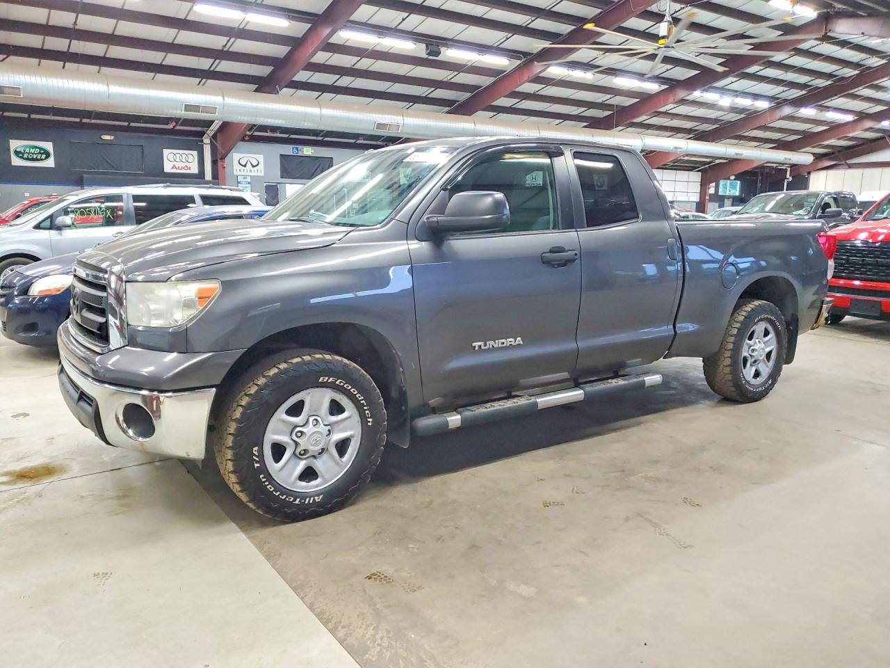 2012 Toyota Tundra Double Cab Sr5 Gray vin: 5TFUM5F1XCX034980