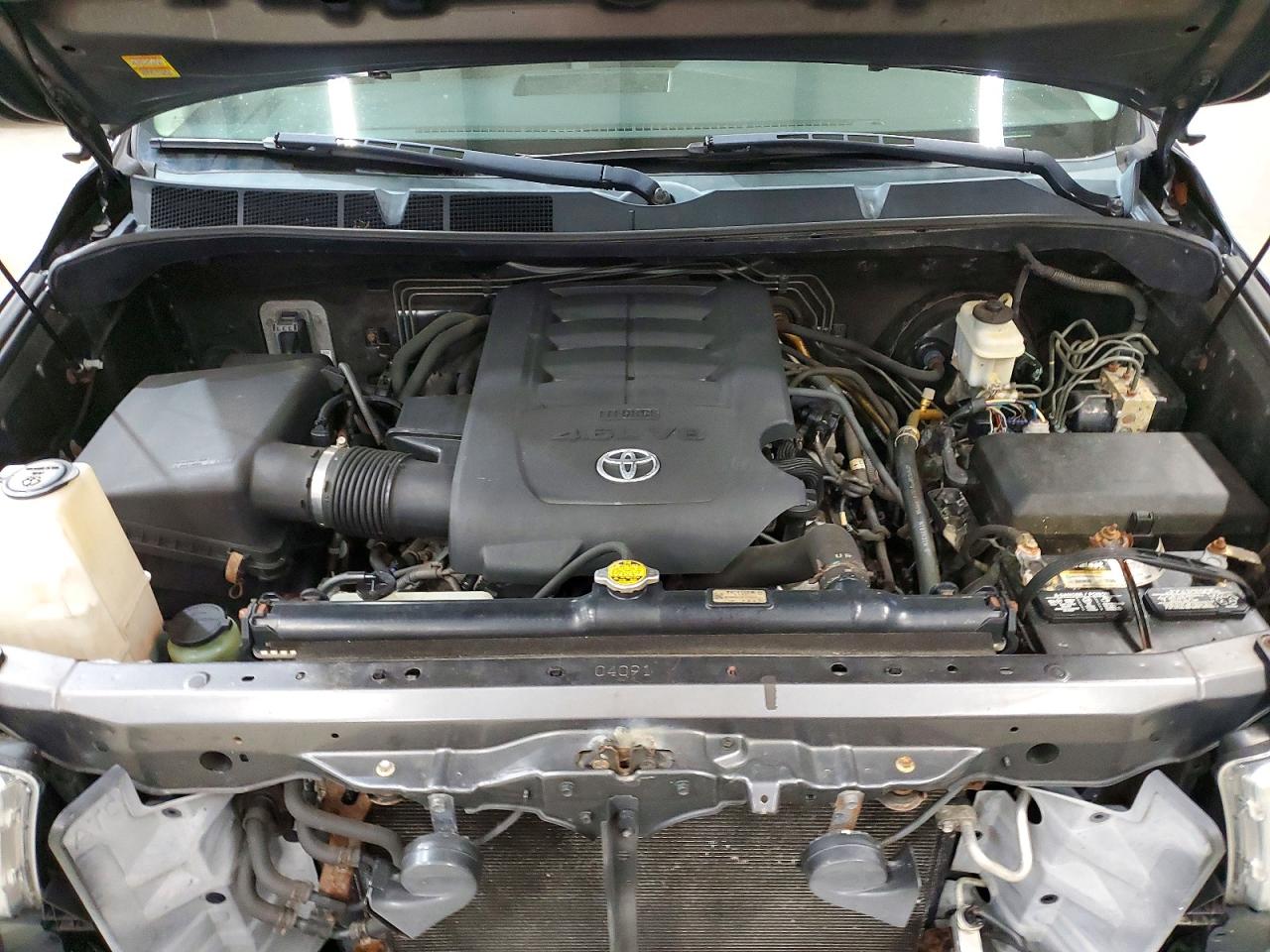 2012 Toyota Tundra Double Cab Sr5 Серый vin: 5TFUM5F1XCX034980