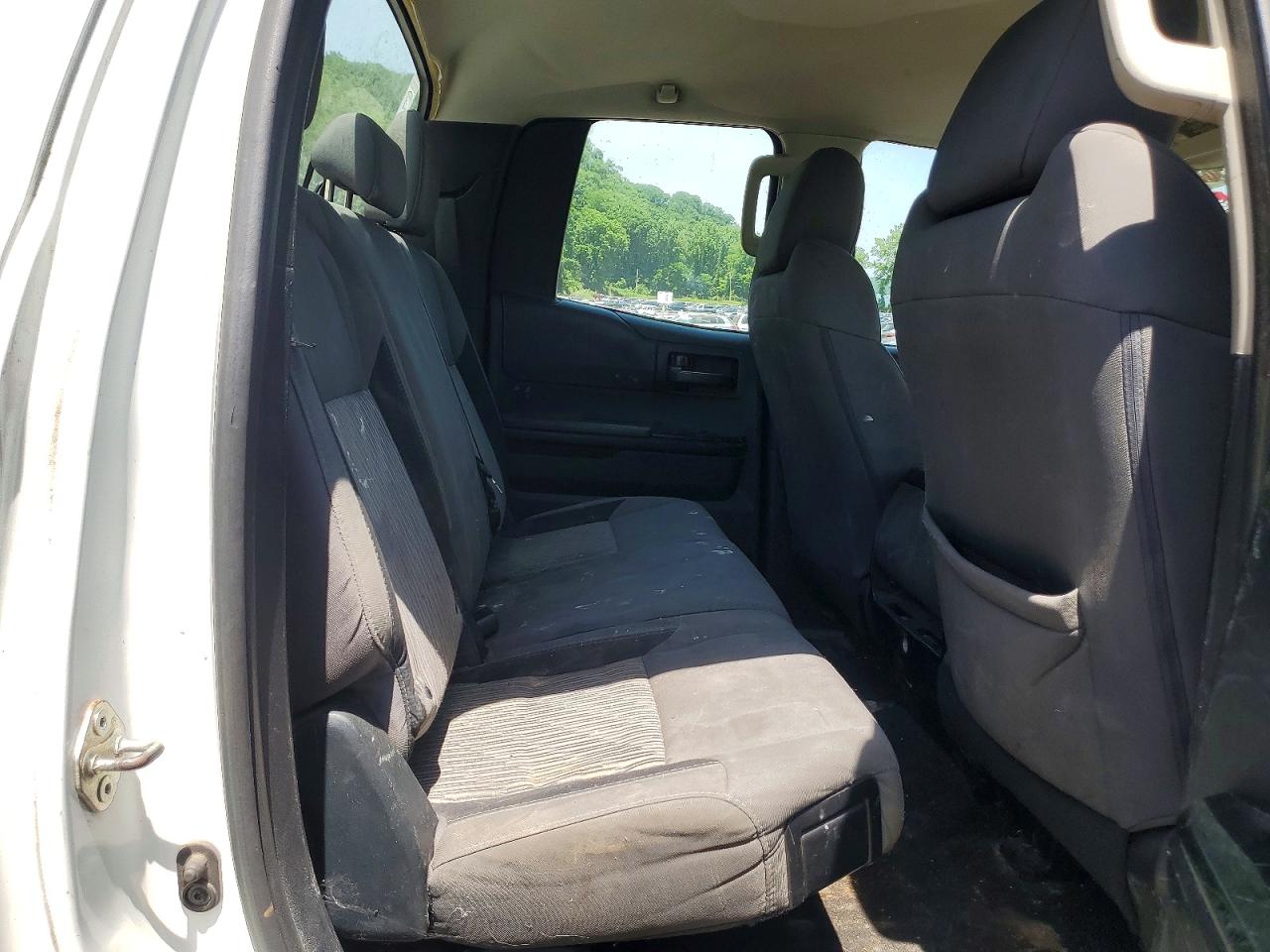 2014 Toyota Tundra Sr White vin: 5TFUM5F1XEX051491