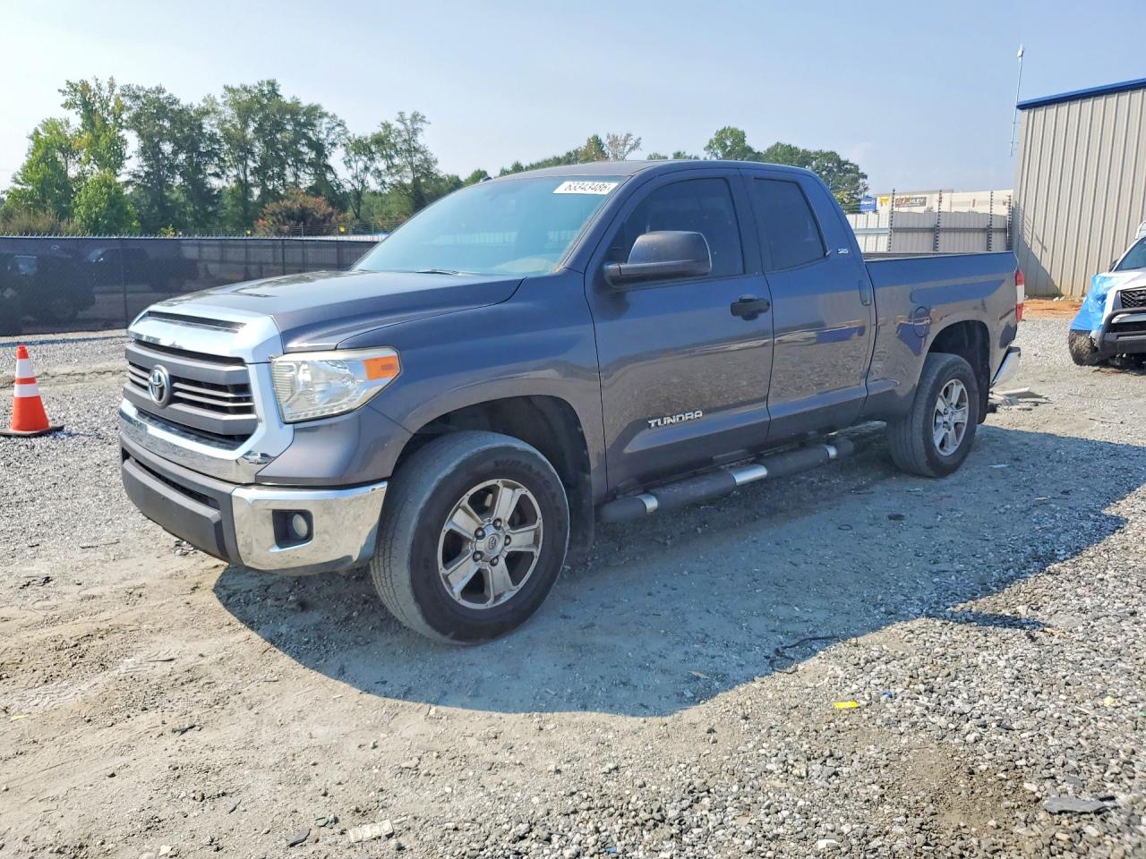 2014 Toyota Tundra Sr5 Gray vin: 5TFUM5F1XEX057422