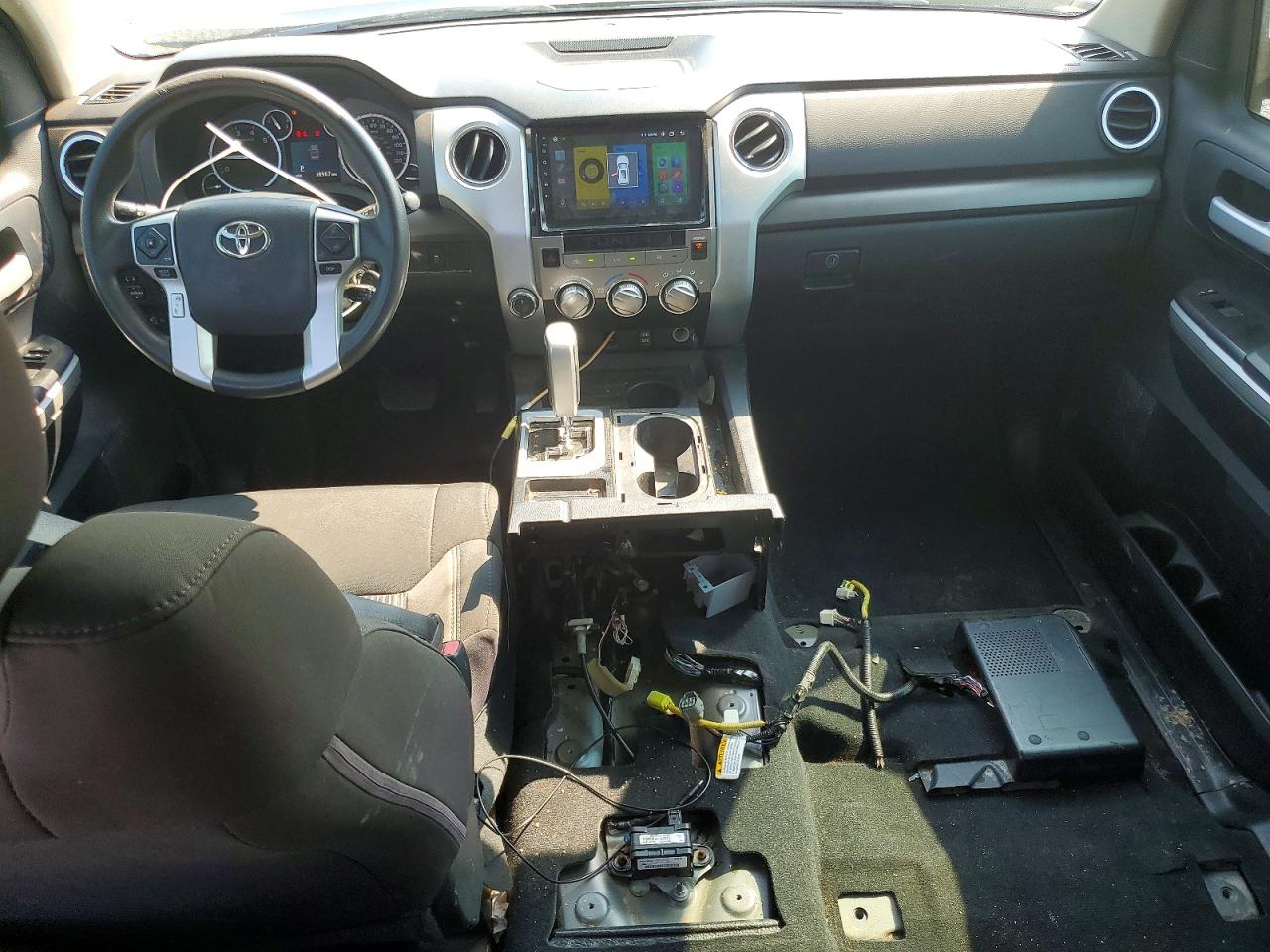2014 Toyota Tundra Sr5 Gray vin: 5TFUM5F1XEX057422