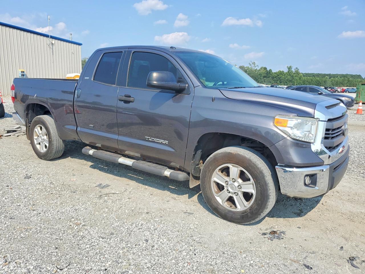 2014 Toyota Tundra Sr5 Gray vin: 5TFUM5F1XEX057422