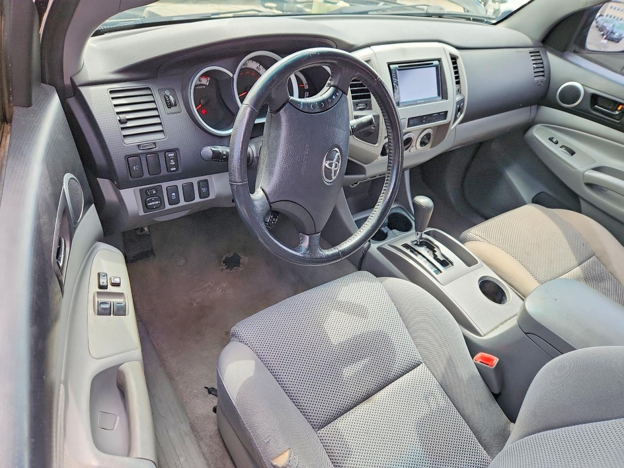 2011 Toyota Tacoma Access Cab Black vin: 5TFUU4EN0BX013178