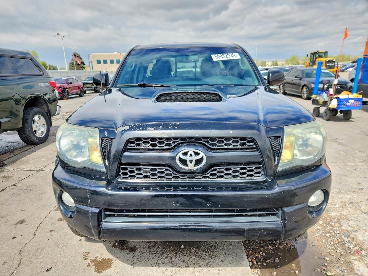 2011 Toyota Tacoma Access Cab Black vin: 5TFUU4EN0BX013178