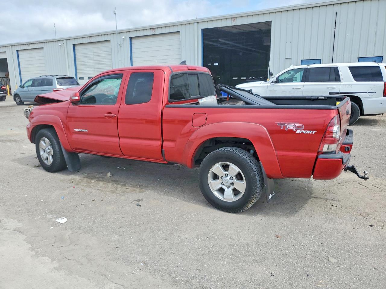 2012 Toyota Tacoma V6 Red vin: 5TFUU4EN0CX025090
