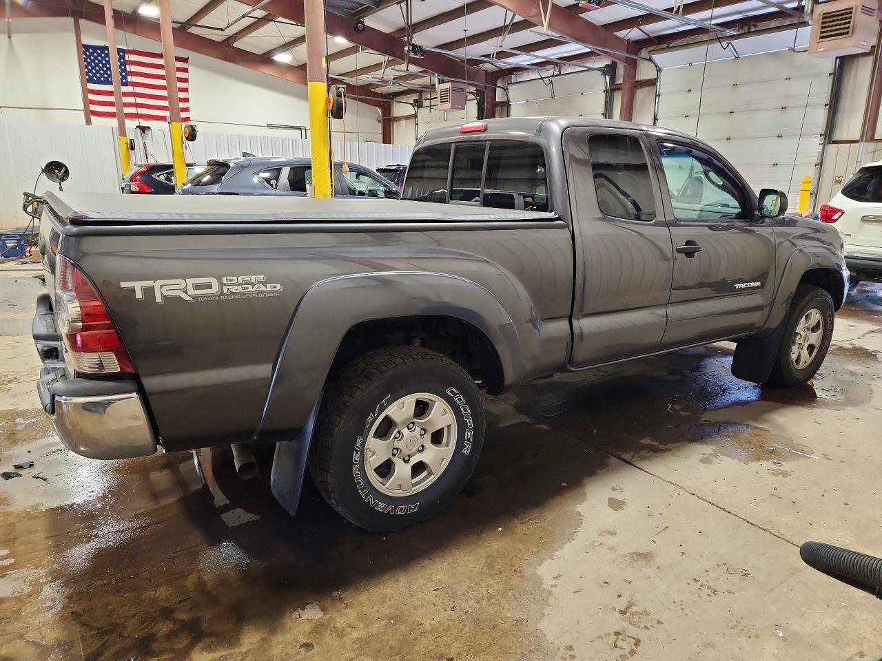 2013 Toyota Tacoma V6 Gray vin: 5TFUU4EN0DX079877