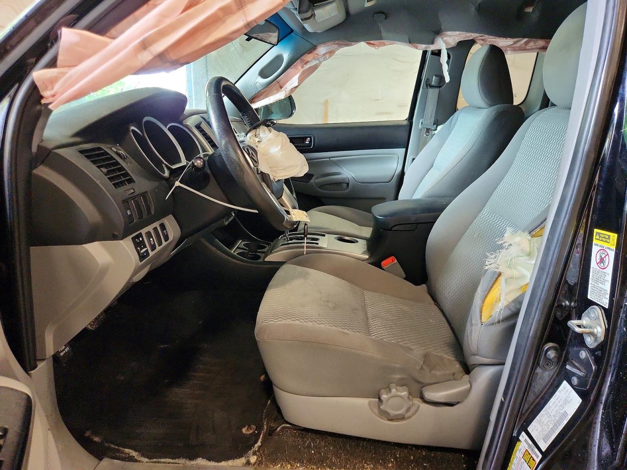 2015 Toyota Tacoma V6 Черный vin: 5TFUU4EN0FX116171