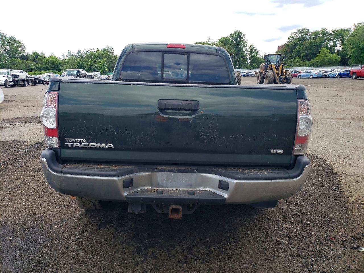 2012 Toyota Tacoma V6 Green vin: 5TFUU4EN1CX024806
