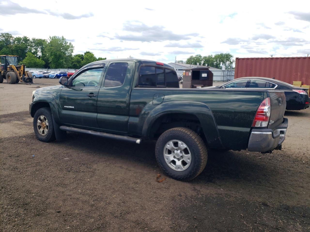 2012 Toyota Tacoma V6 Green vin: 5TFUU4EN1CX024806