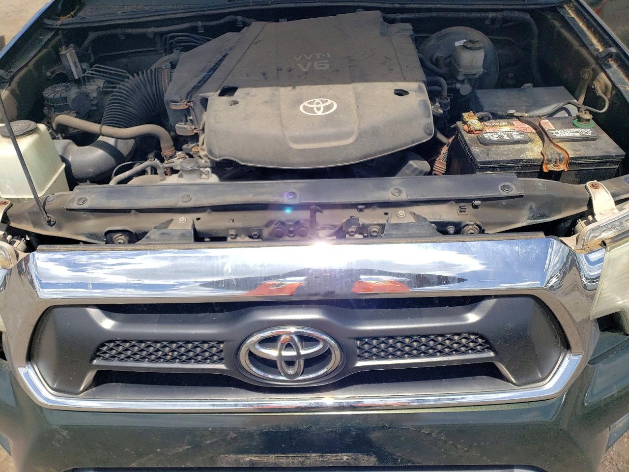 2012 Toyota Tacoma V6 Green vin: 5TFUU4EN1CX024806