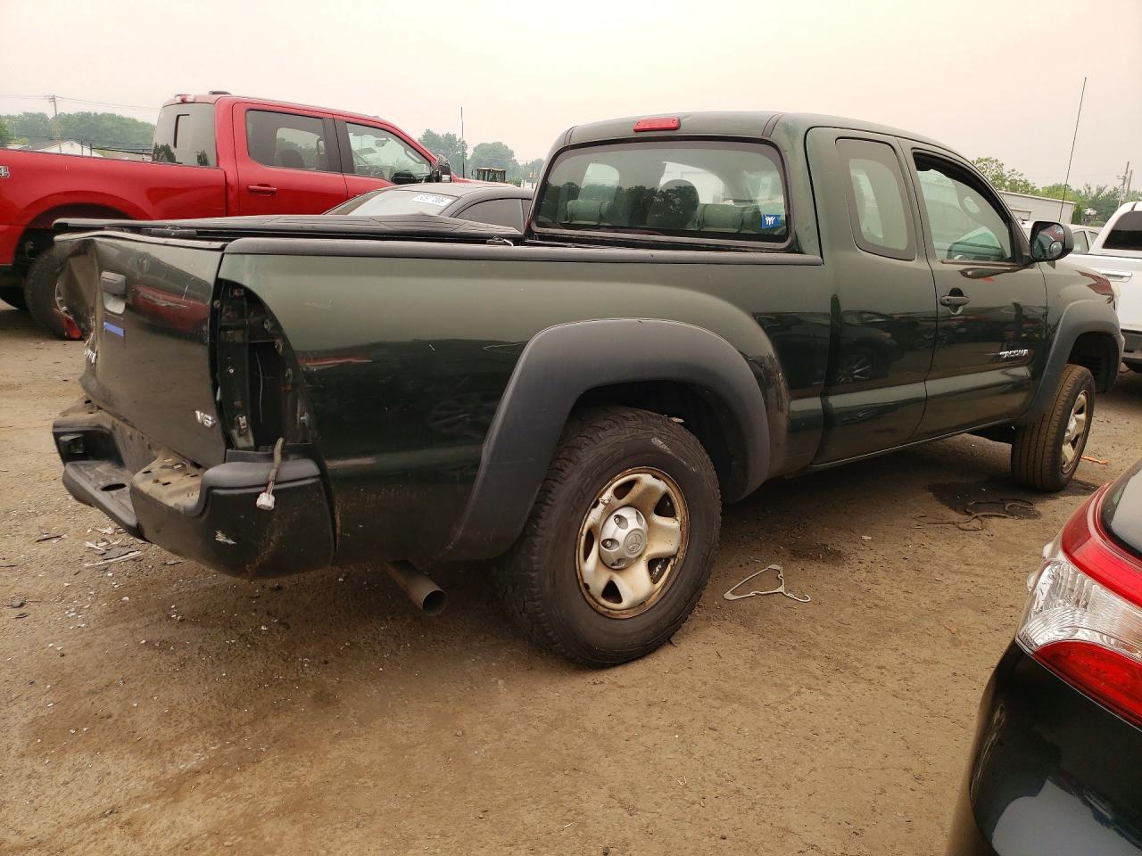 2012 Toyota Tacoma V6 Green vin: 5TFUU4EN1CX041394
