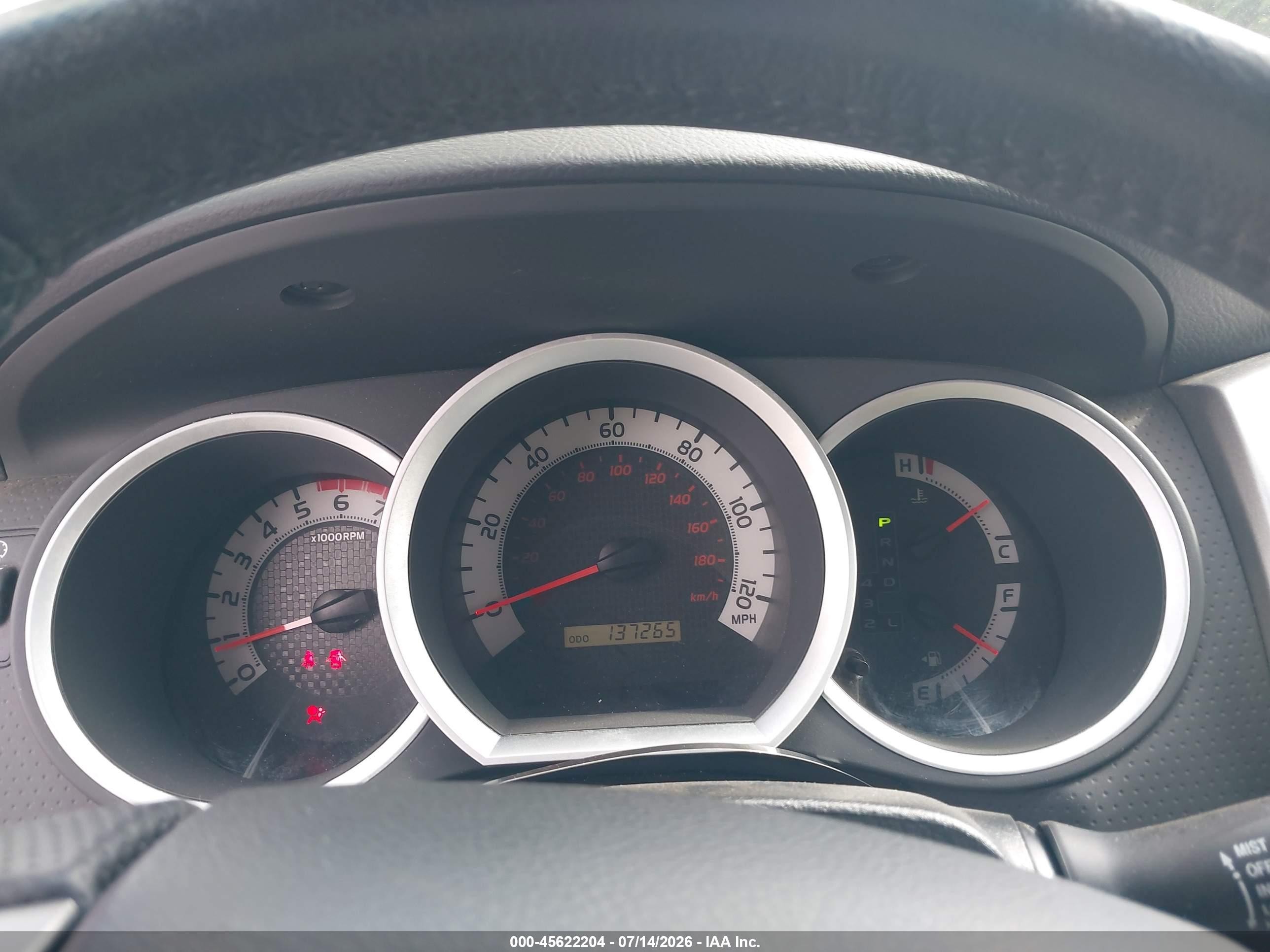 2013 Toyota Tacoma Base V6 Silver vin: 5TFUU4EN1DX080780