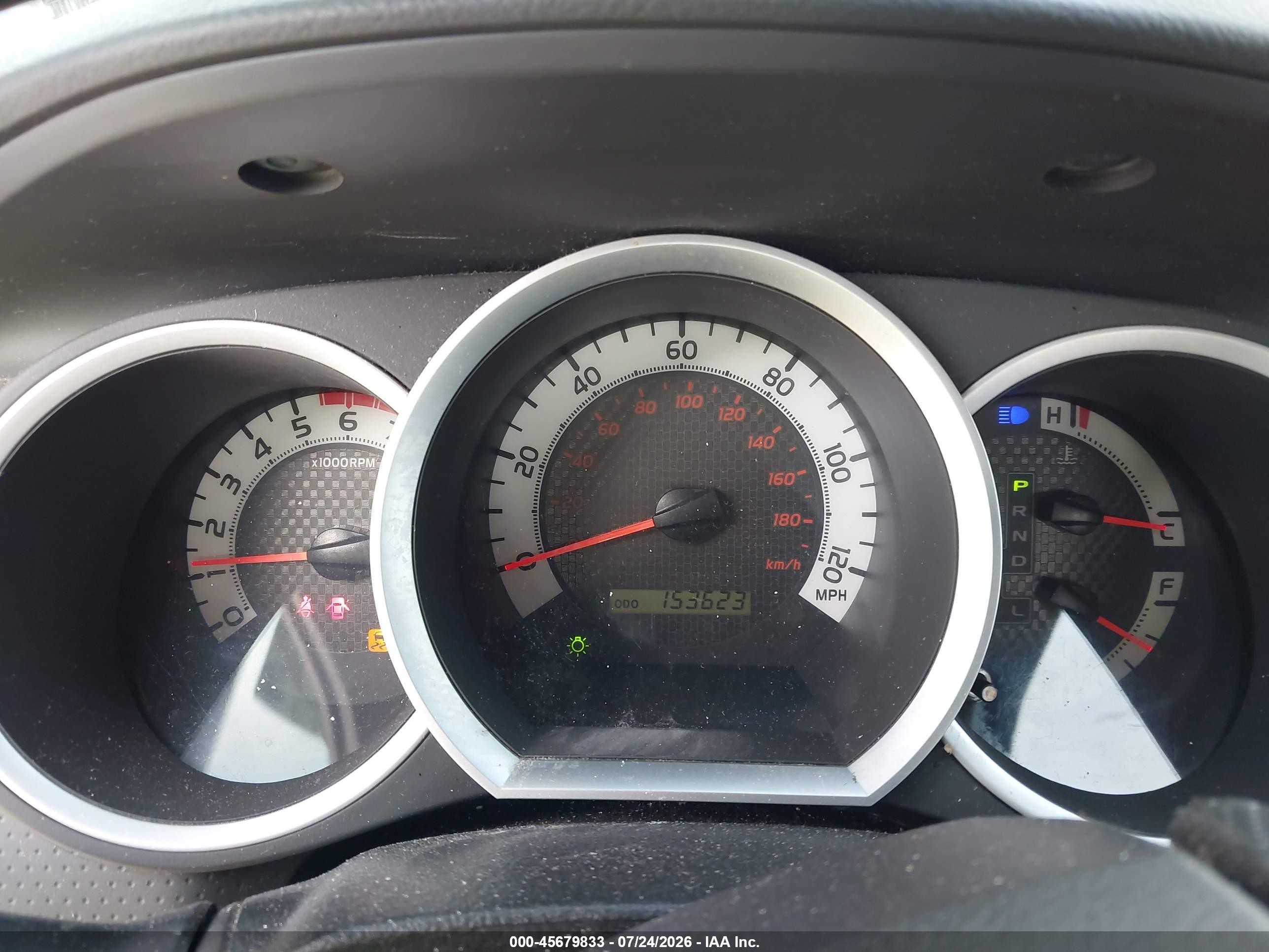 2013 Toyota Tacoma Base V6 Gray vin: 5TFUU4EN1DX081668