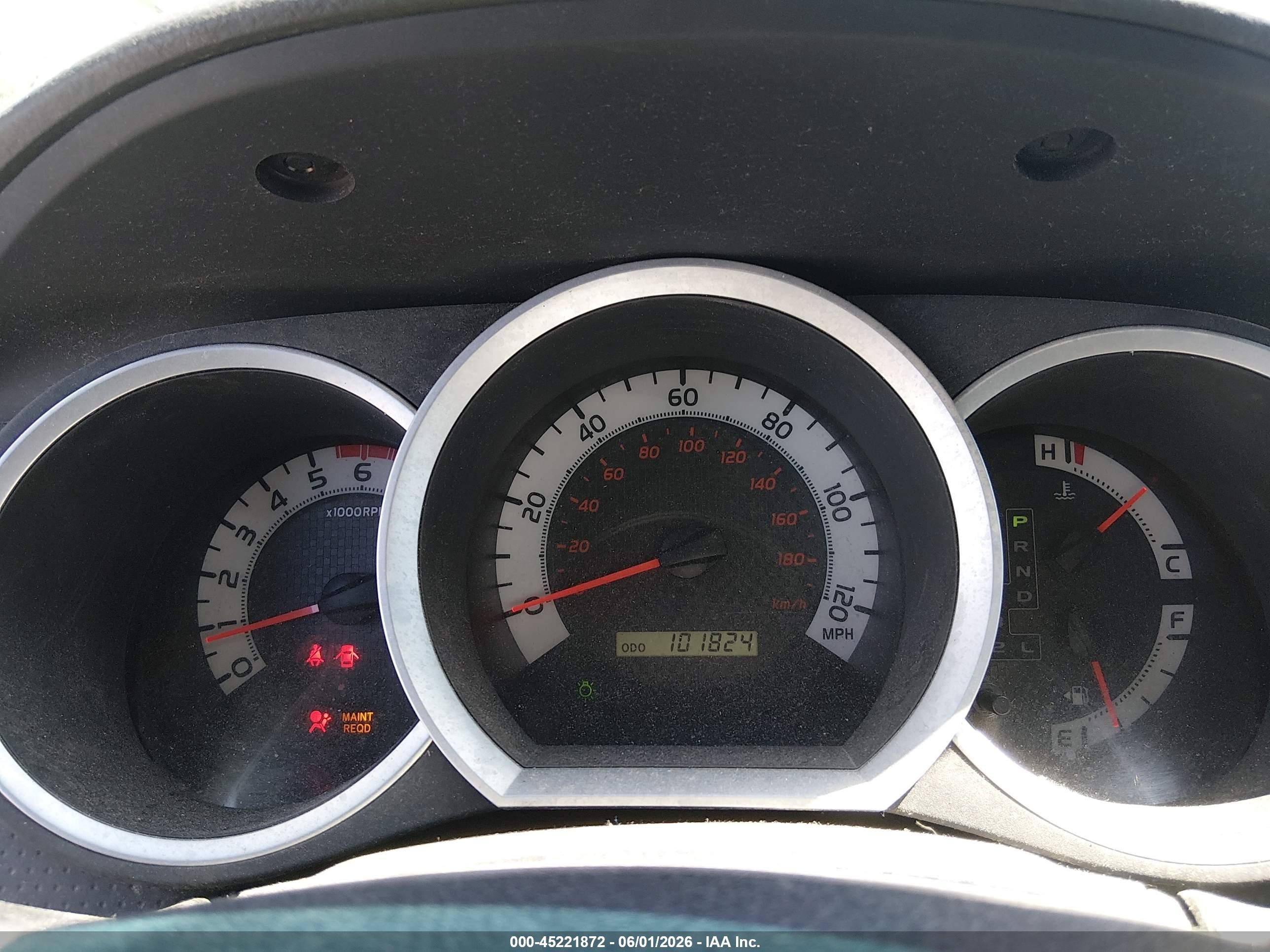 2014 Toyota Tacoma Base V6 Red vin: 5TFUU4EN1EX105775