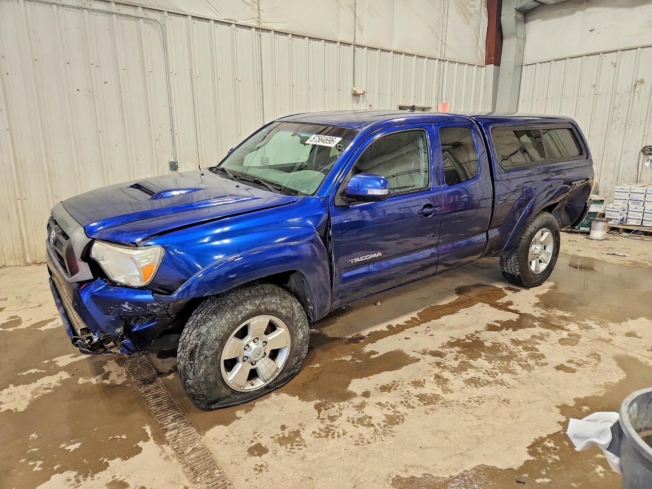 2015 Toyota Tacoma V6 Blue vin: 5TFUU4EN1FX125624