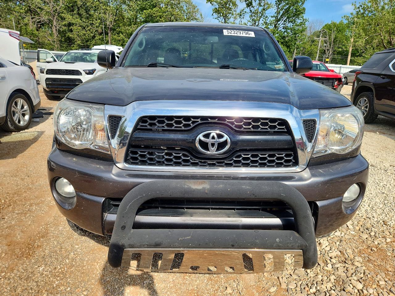 2011 Toyota Tacoma Access Cab Gray vin: 5TFUU4EN2BX021380