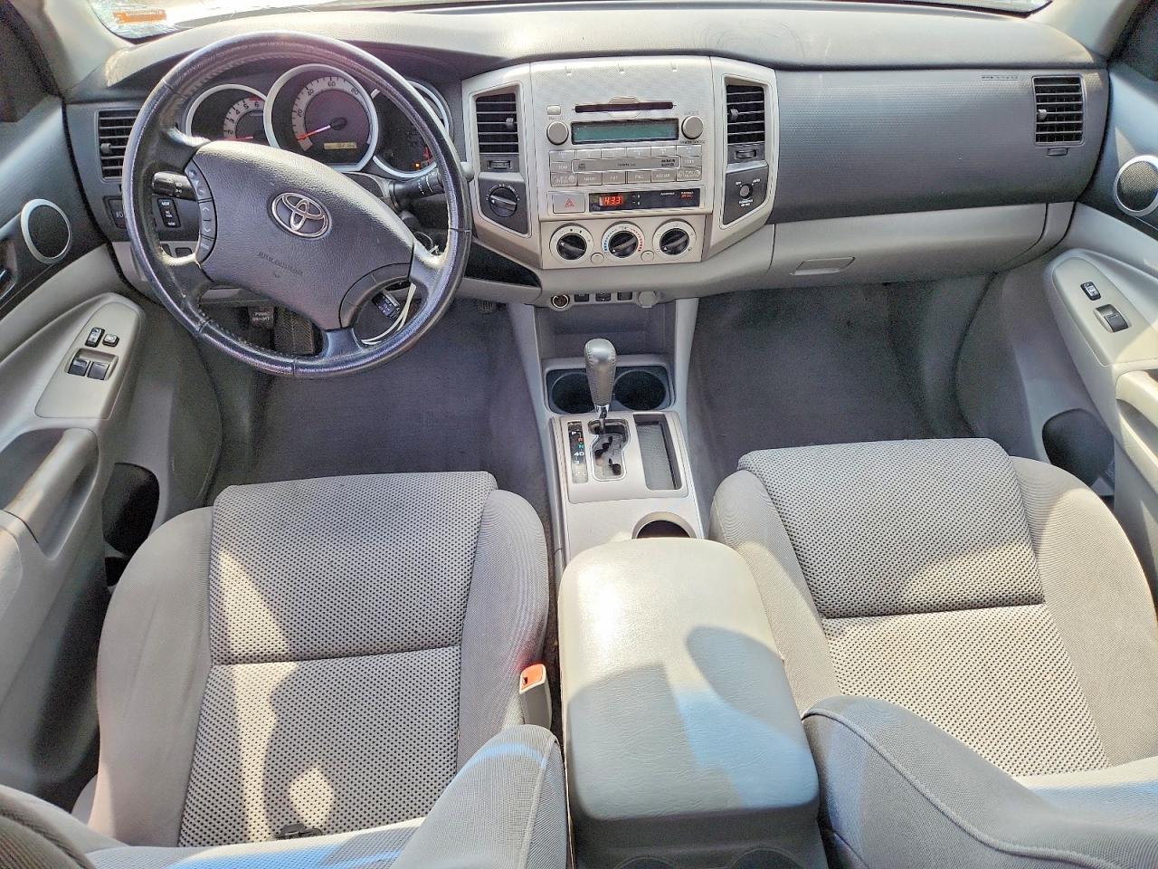 2011 Toyota Tacoma Access Cab Gray vin: 5TFUU4EN2BX021380