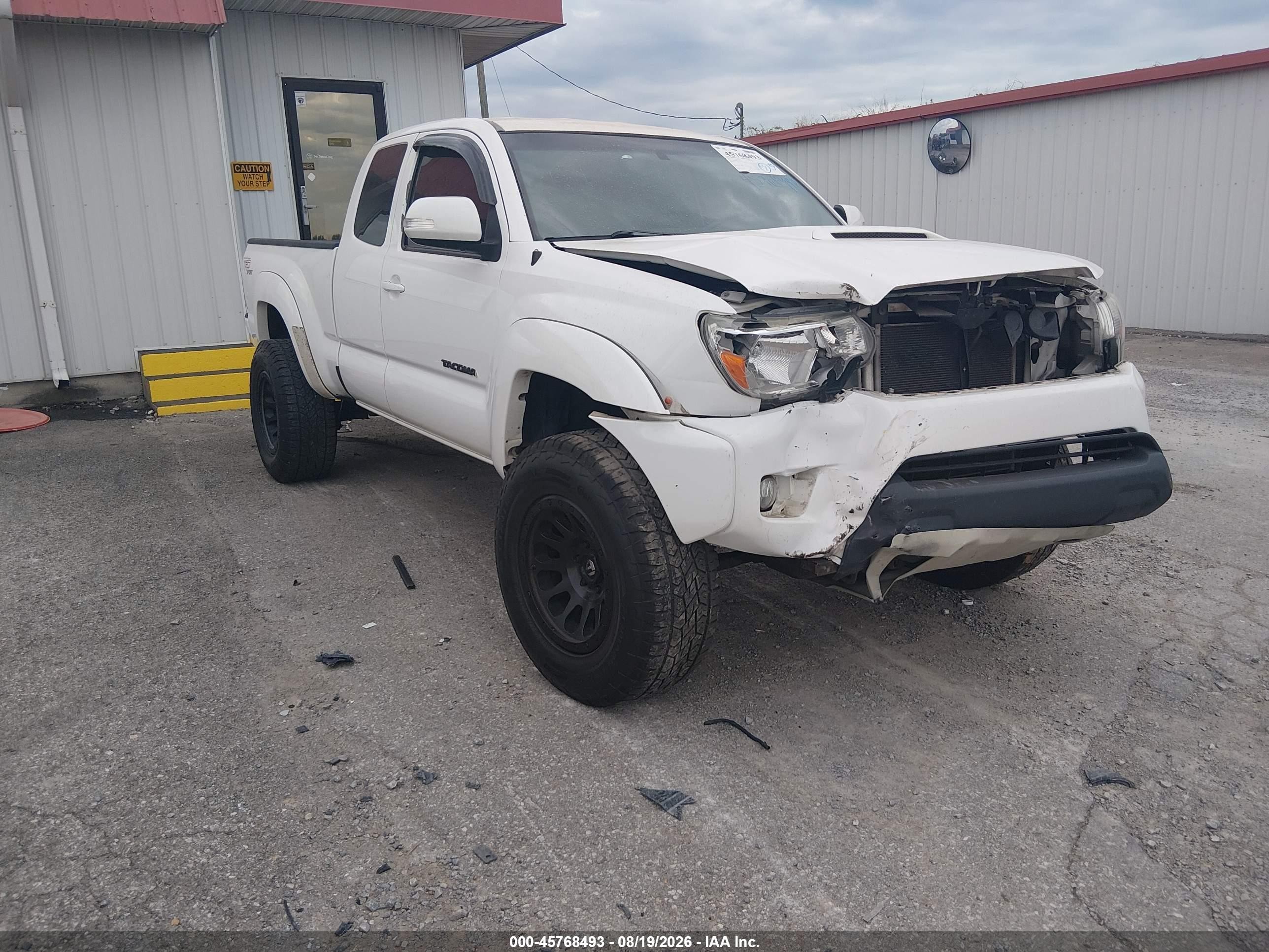 2012 Toyota Tacoma   Белый vin: 5TFUU4EN2CX037497
