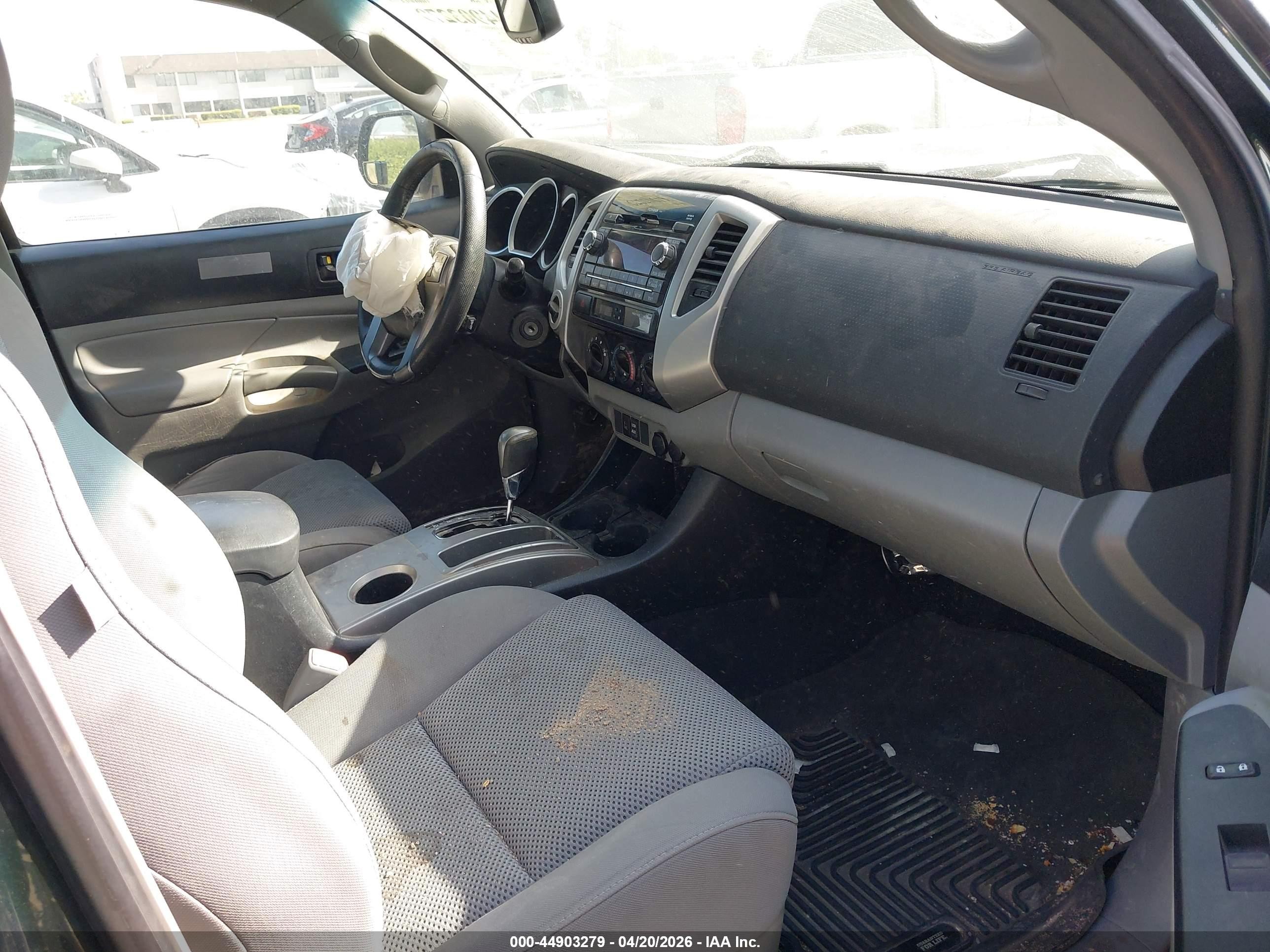 2012 Toyota Tacoma Base V6 Green vin: 5TFUU4EN2CX039279