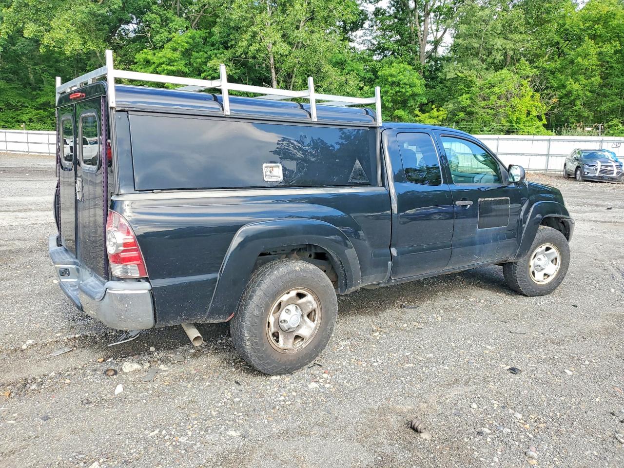 2013 Toyota Tacoma V6 Black vin: 5TFUU4EN2DX071554