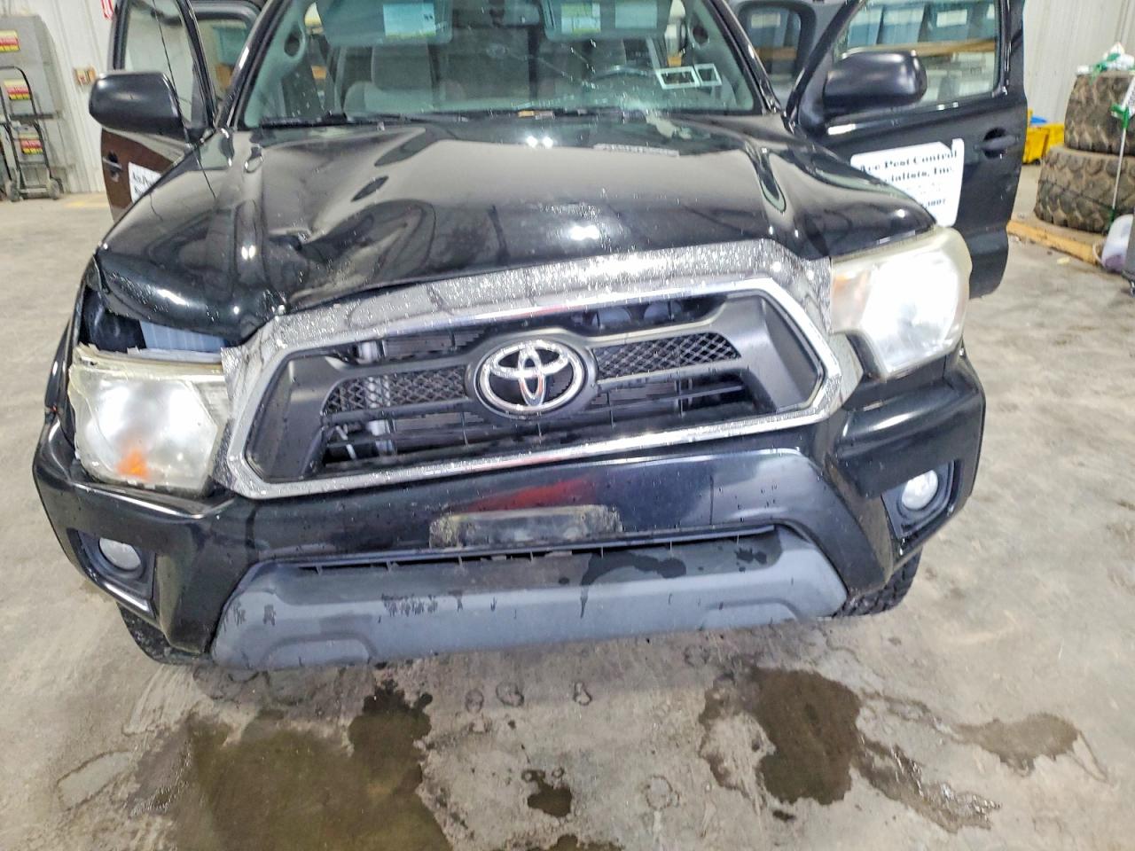 2013 Toyota Tacoma V6 Black vin: 5TFUU4EN2DX071554