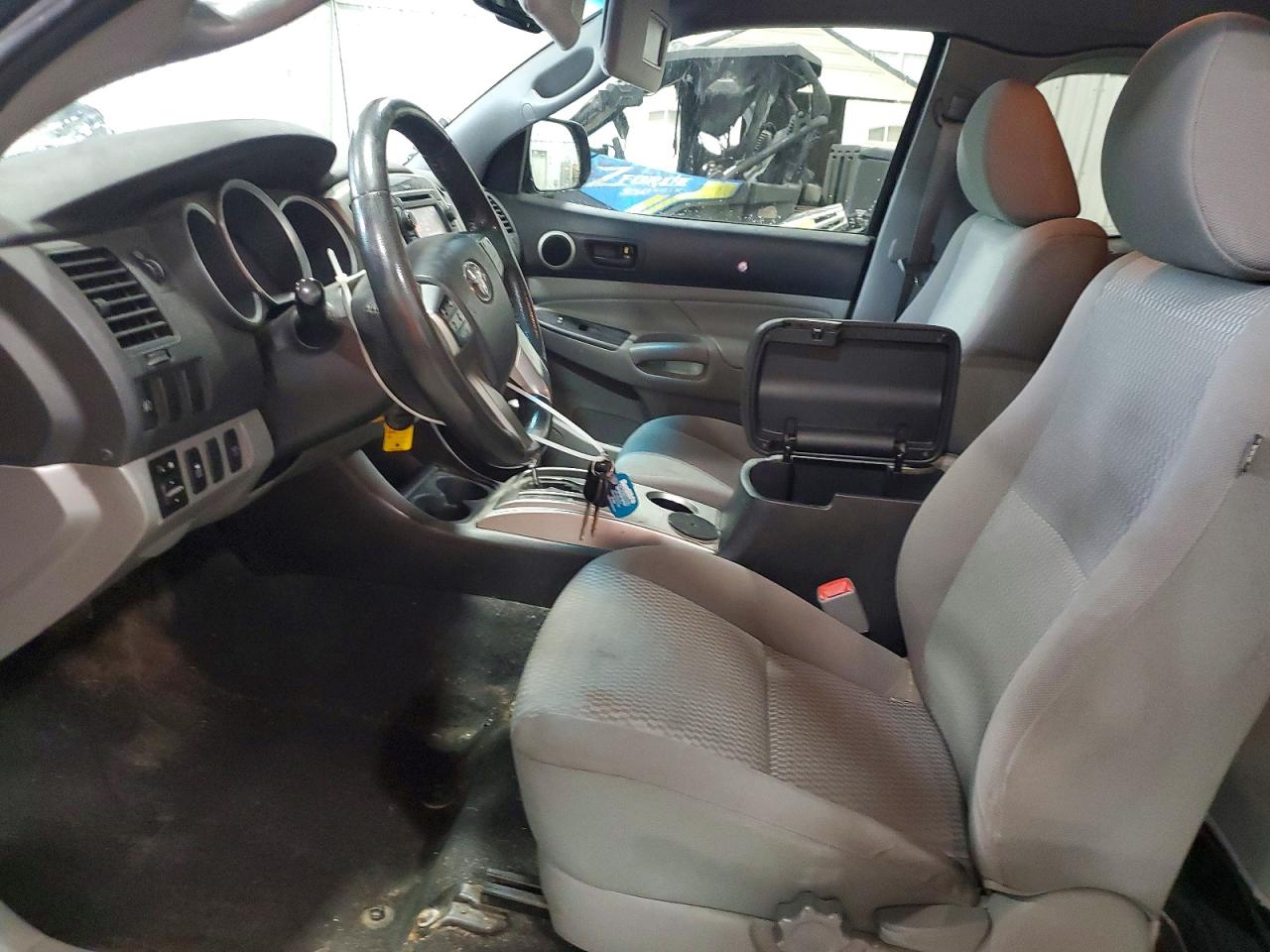 2013 Toyota Tacoma V6 Black vin: 5TFUU4EN2DX071554