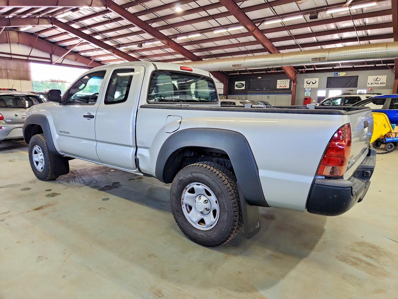 2013 Toyota Tacoma V6 Silver vin: 5TFUU4EN2DX082408