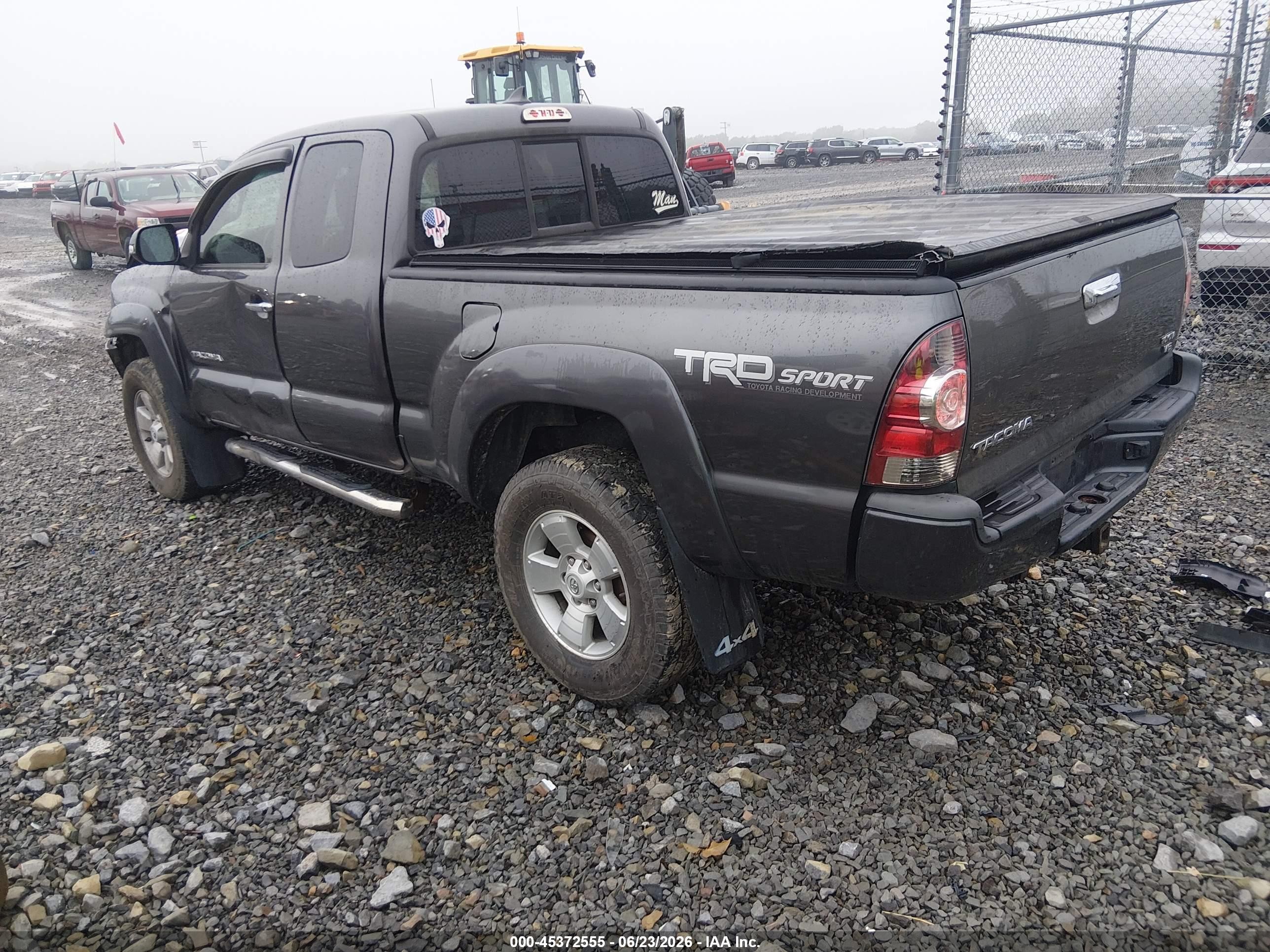 2014 Toyota Tacoma Base V6 Серый vin: 5TFUU4EN2EX085696