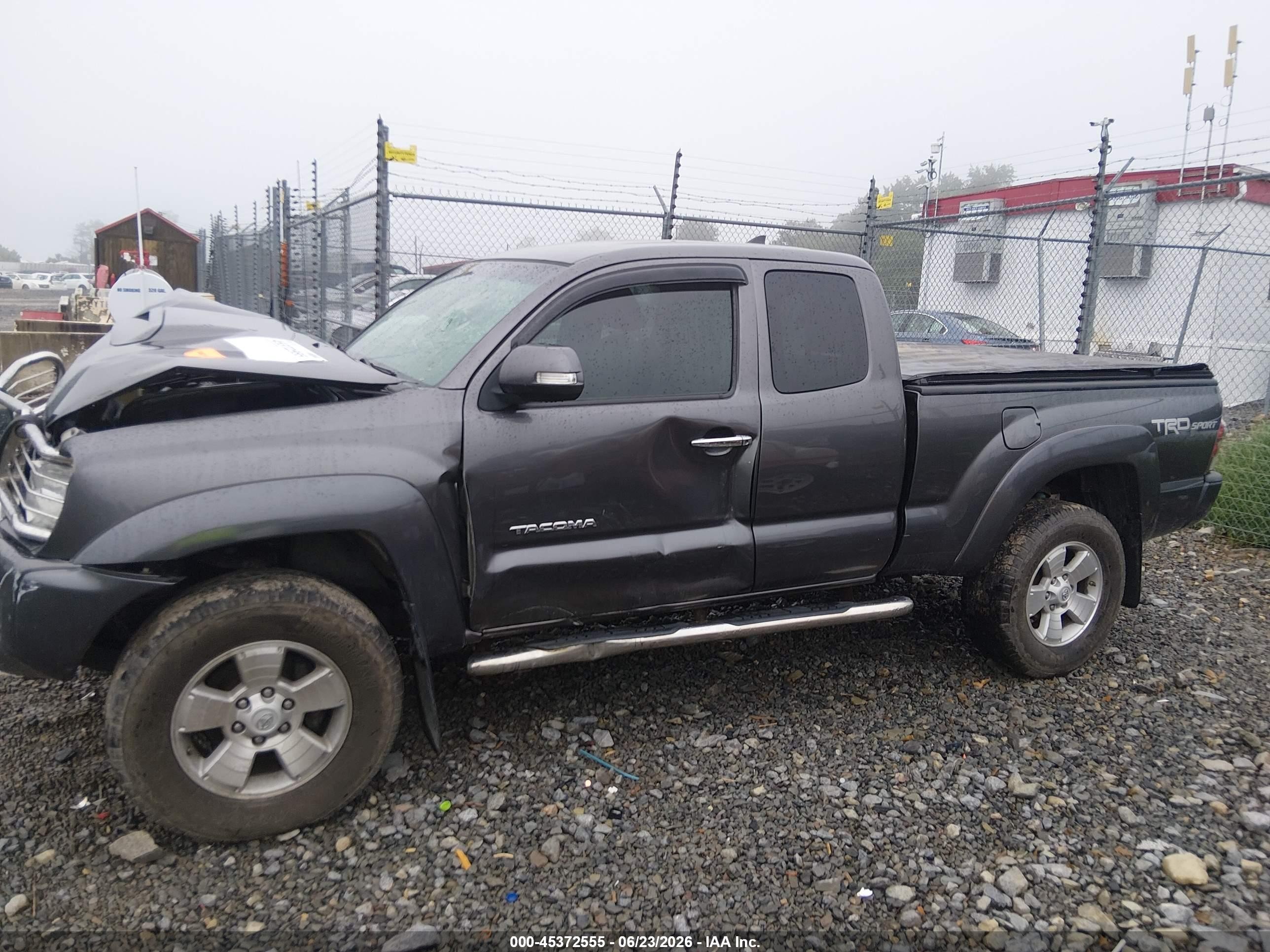 2014 Toyota Tacoma Base V6 Серый vin: 5TFUU4EN2EX085696