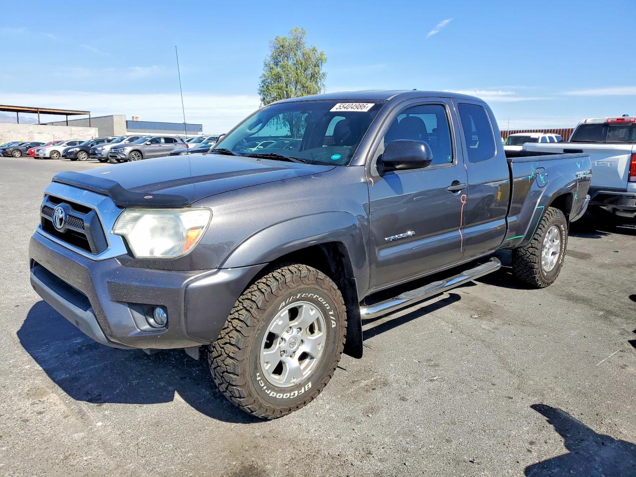 2015 Toyota Tacoma V6 Gray vin: 5TFUU4EN2FX141167