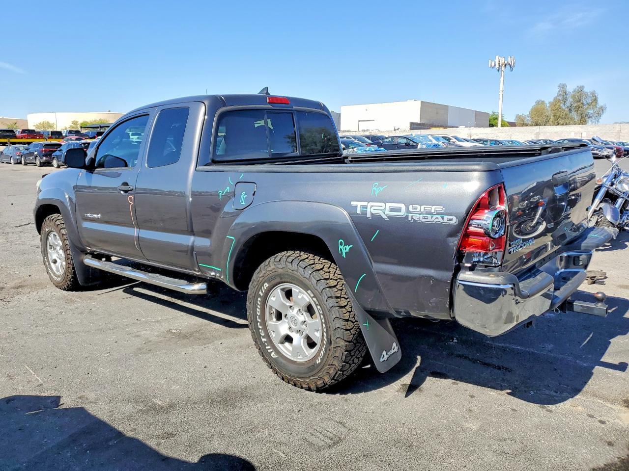 2015 Toyota Tacoma V6 Gray vin: 5TFUU4EN2FX141167