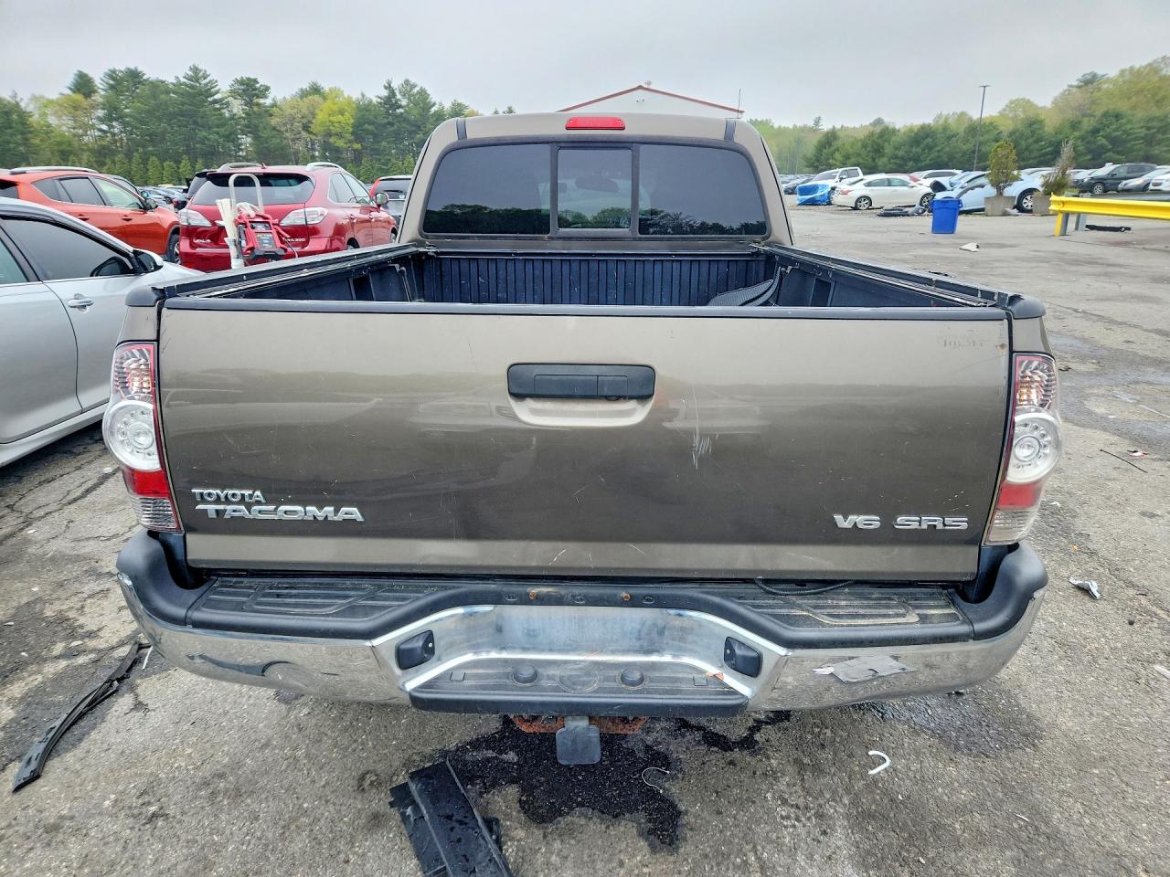 2012 Toyota Tacoma V6 Brown vin: 5TFUU4EN3CX022846