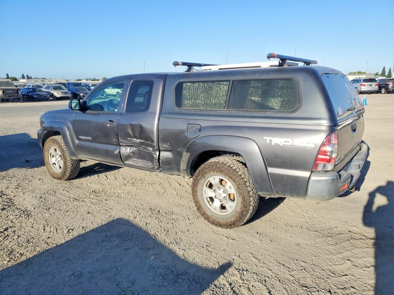 2012 Toyota Tacoma V6 Gray vin: 5TFUU4EN3CX046824