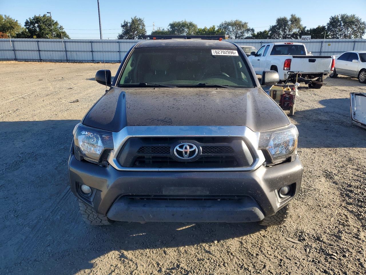 2012 Toyota Tacoma V6 Gray vin: 5TFUU4EN3CX046824