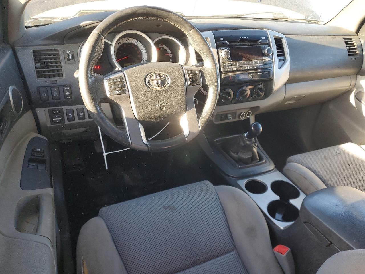 2012 Toyota Tacoma V6 Gray vin: 5TFUU4EN3CX046824