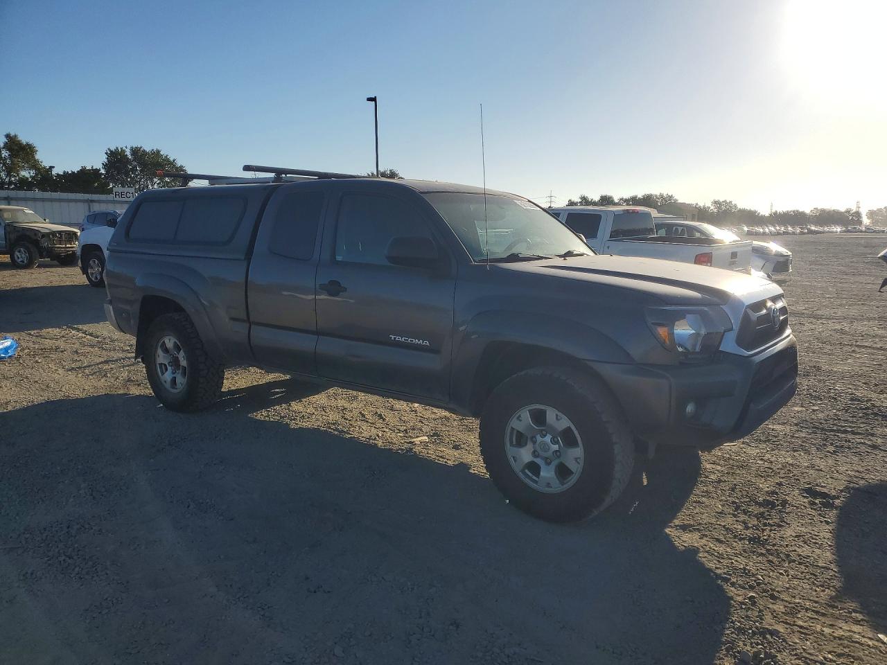 2012 Toyota Tacoma V6 Gray vin: 5TFUU4EN3CX046824