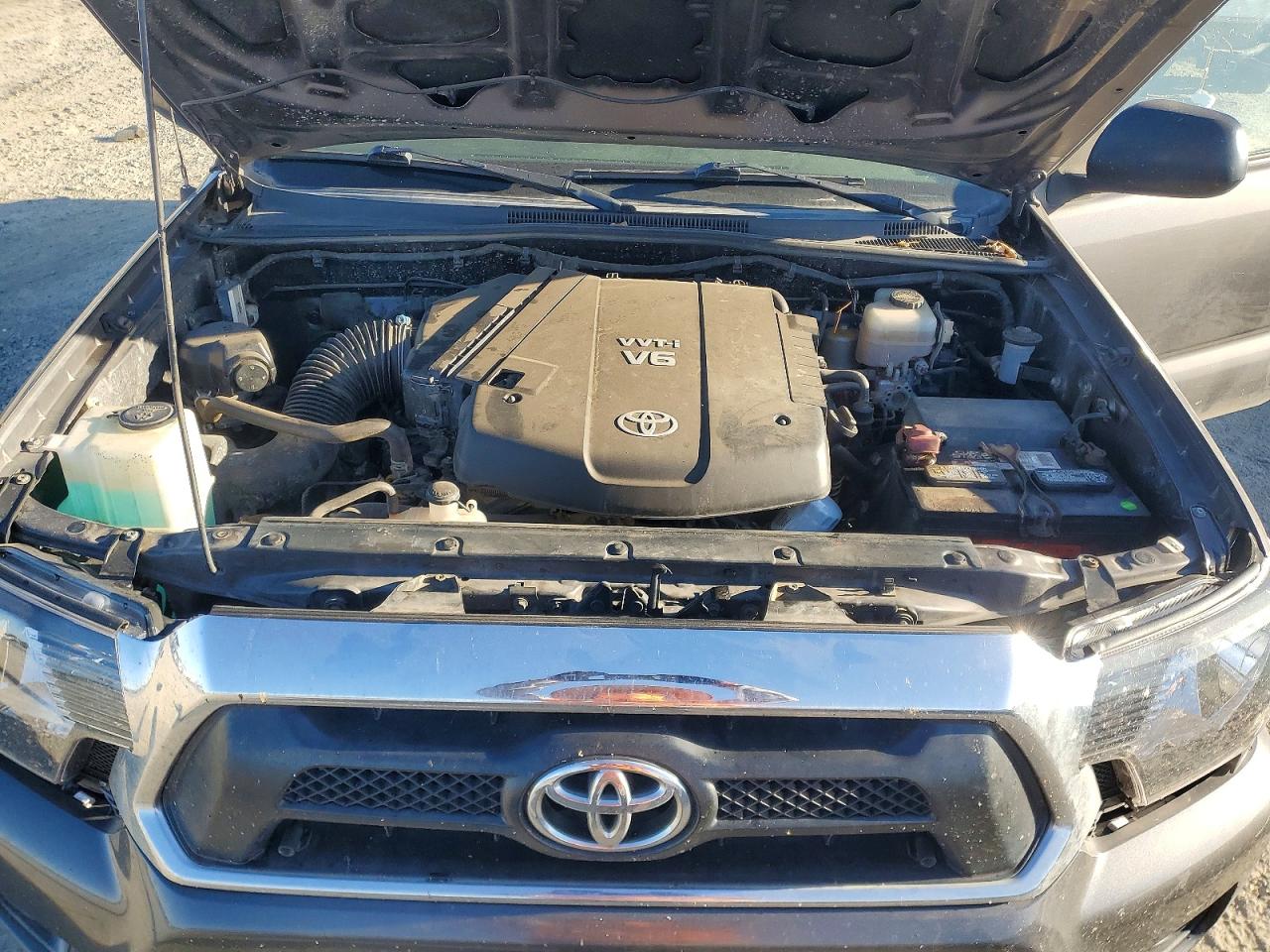 2012 Toyota Tacoma V6 Gray vin: 5TFUU4EN3CX046824