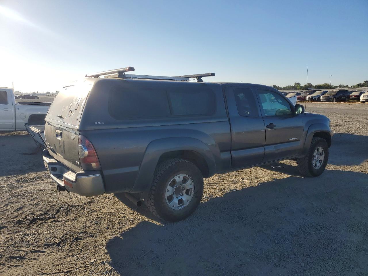 2012 Toyota Tacoma V6 Gray vin: 5TFUU4EN3CX046824