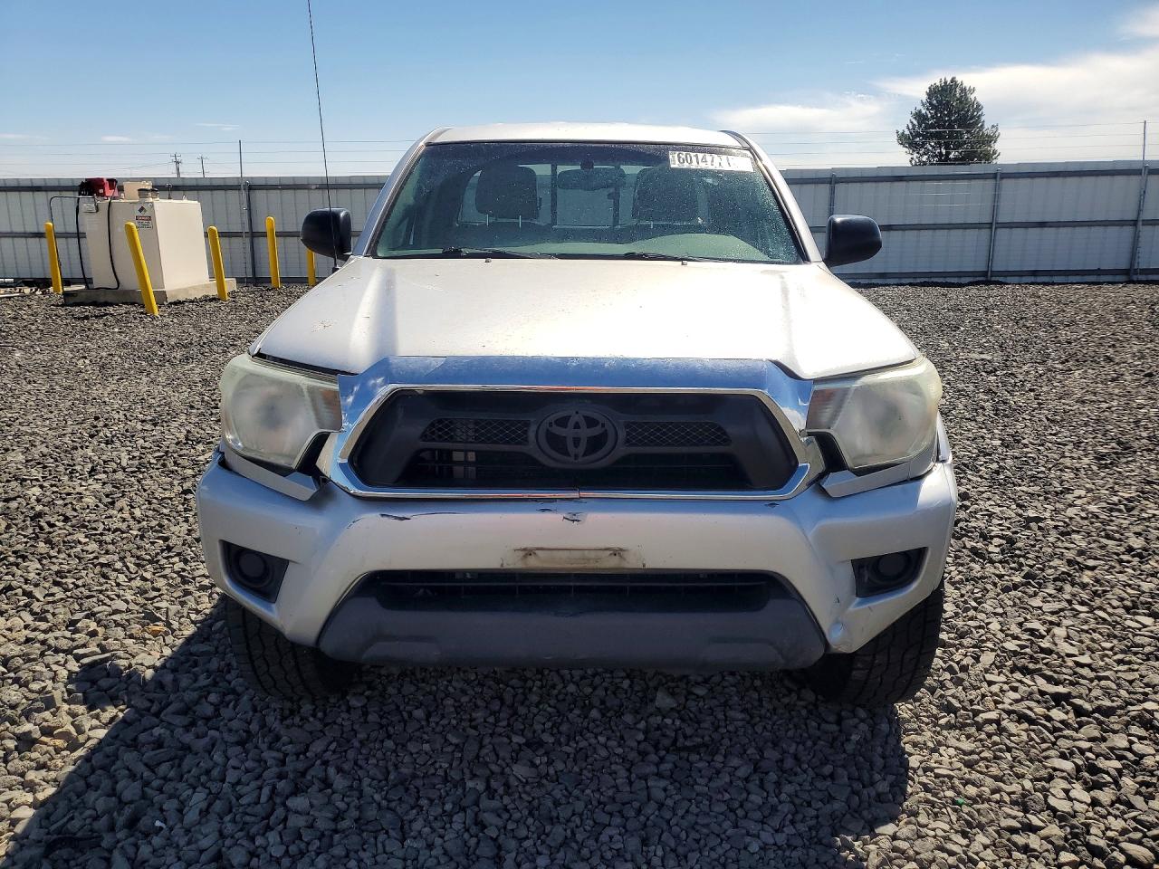 2013 Toyota Tacoma V6 Silver vin: 5TFUU4EN3DX080599