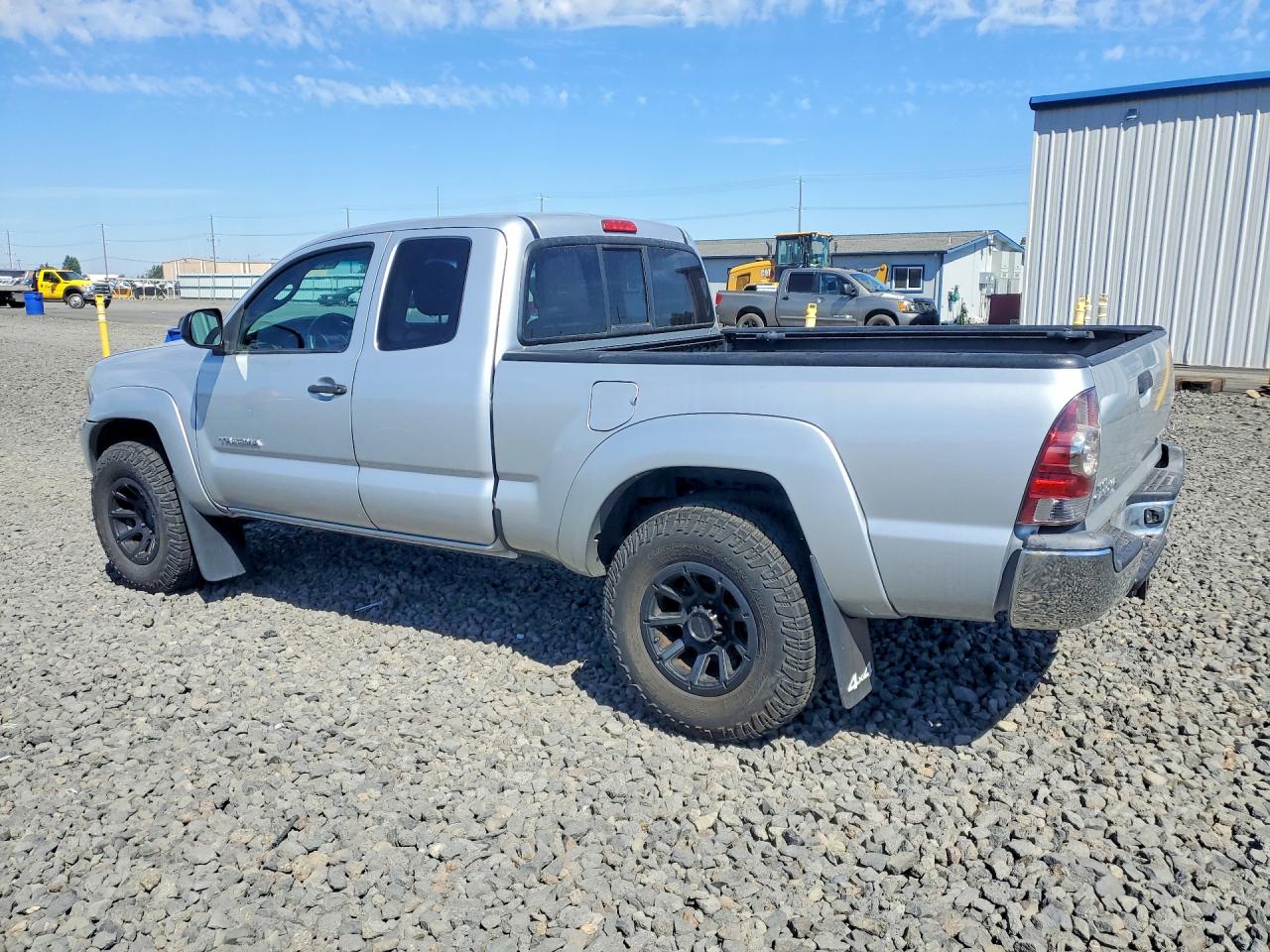 2013 Toyota Tacoma V6 Silver vin: 5TFUU4EN3DX080599