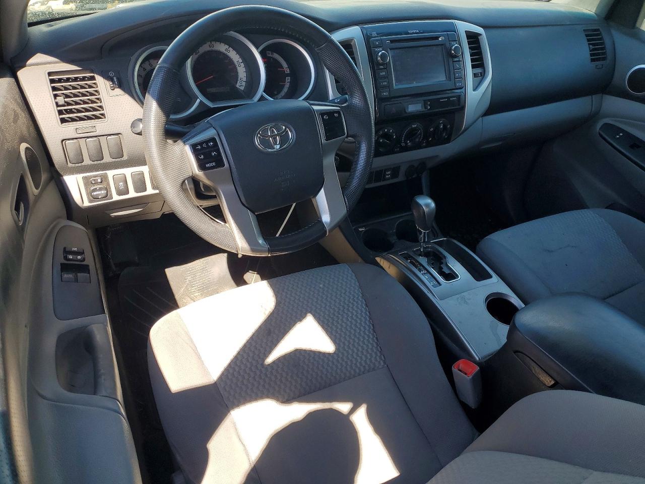 2013 Toyota Tacoma V6 Silver vin: 5TFUU4EN3DX080599