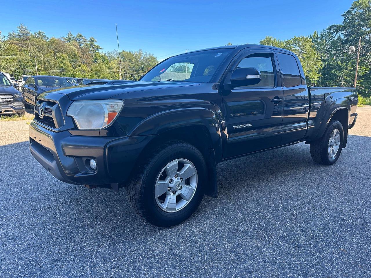 2014 Toyota Tacoma V6 Black vin: 5TFUU4EN3EX088400