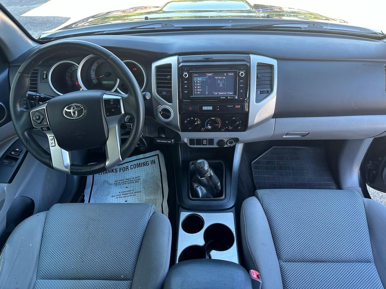 2014 Toyota Tacoma V6 Black vin: 5TFUU4EN3EX088400