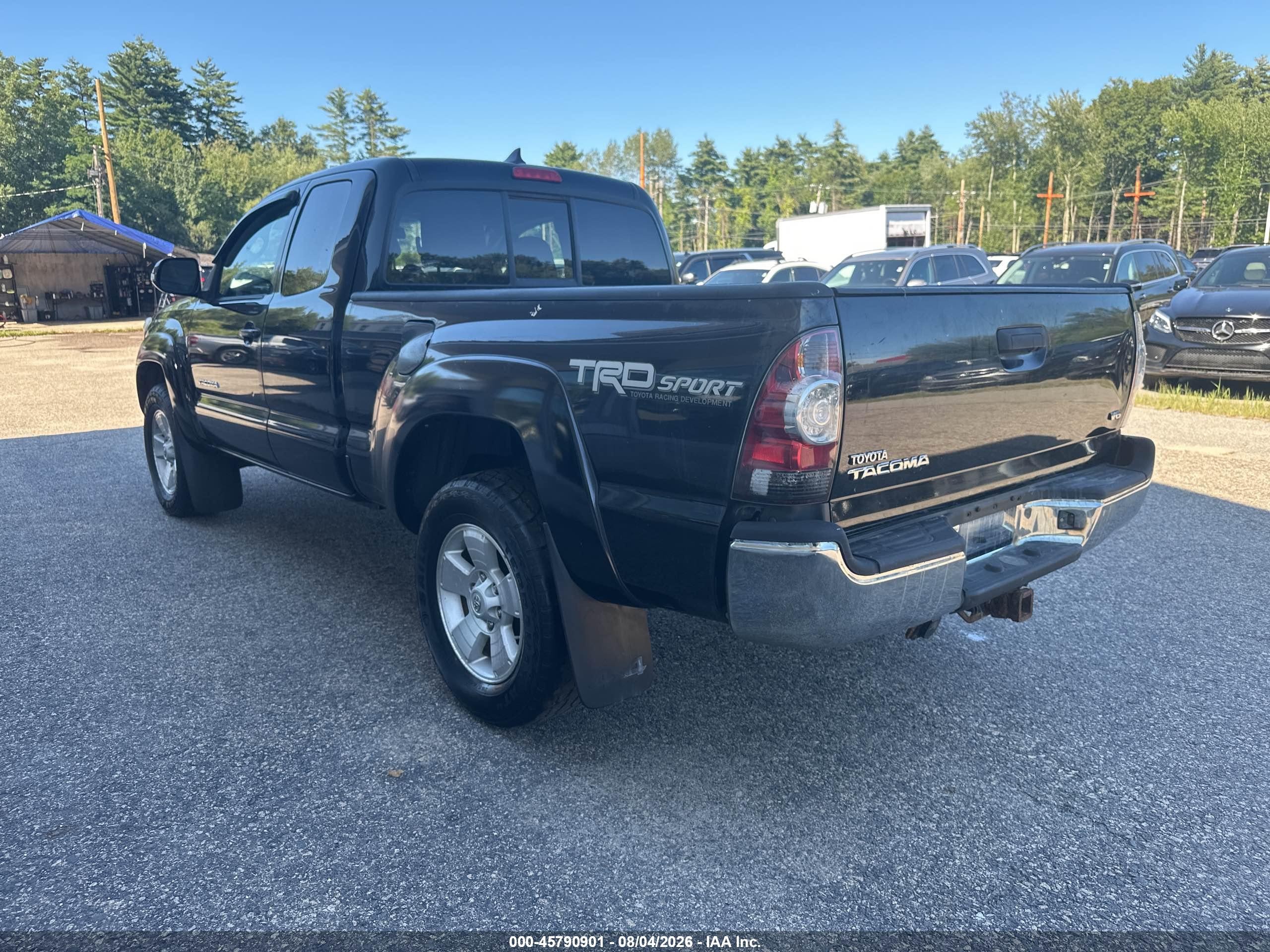2014 Toyota Tacoma Base V6 Черный vin: 5TFUU4EN3EX088400